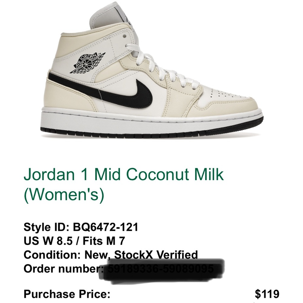 Jordan 1 Mid Womens